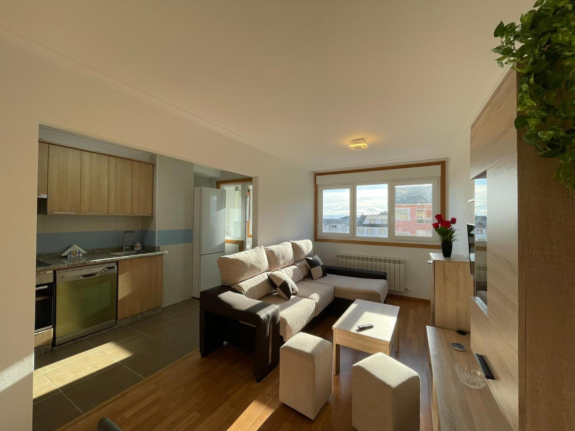 Apartamento Nuevo En Burela - A Marina, Galicia Bagian luar foto